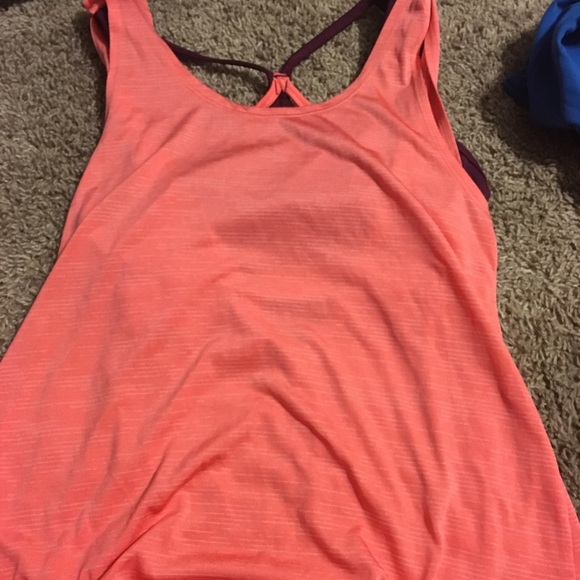 Workout tank with built in sports bra - Picture 2 of 2